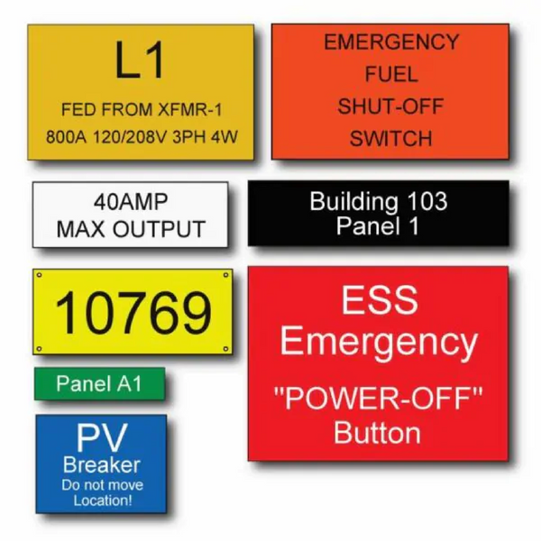 Phenolic / Equipment tag