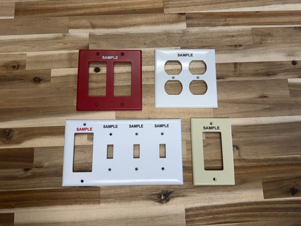 Engraved Cover/Device Plates